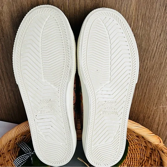 Cariuma Limited Edition Pink Van Gogh Sneakers Sz 9 - Picture 6 of 7